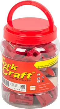 Tork Craft Carpenter’S Pencil Sharpener – 40-Piece Display Jar 1