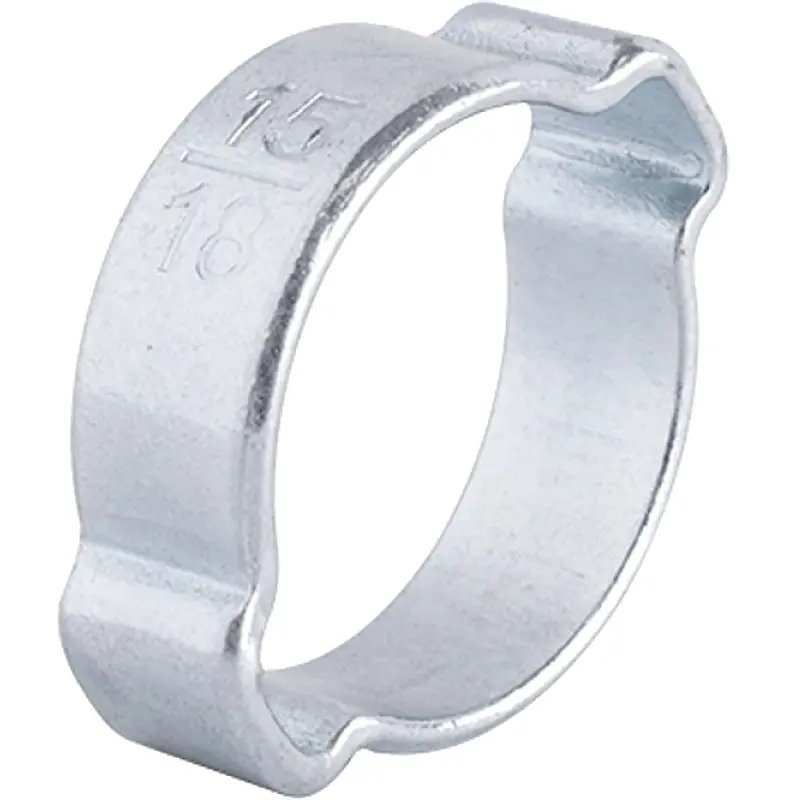 Tork Craft Double-Ear Clamp – Corrosion-Resistant Steel, 15–18Mm Adjustable Opening 1