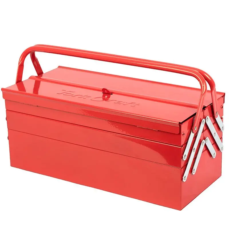 Tork Craft Empty Cantilever Tool Box – 5-Tier Modular Design, 468 × 218 × 203 Mm 1