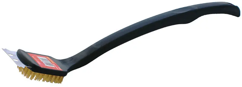 Tork Craft Heavy-Duty Bbq Brass Wire Brush – 450Mm Handle, 18-Inch 1