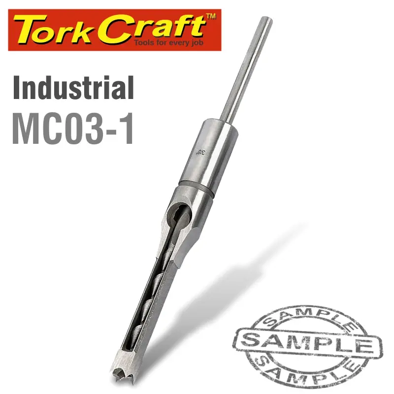 Tork Craft Heavy-Duty Hollow Mortise Chisel – 3/8 Inch (9.5 Mm) 1
