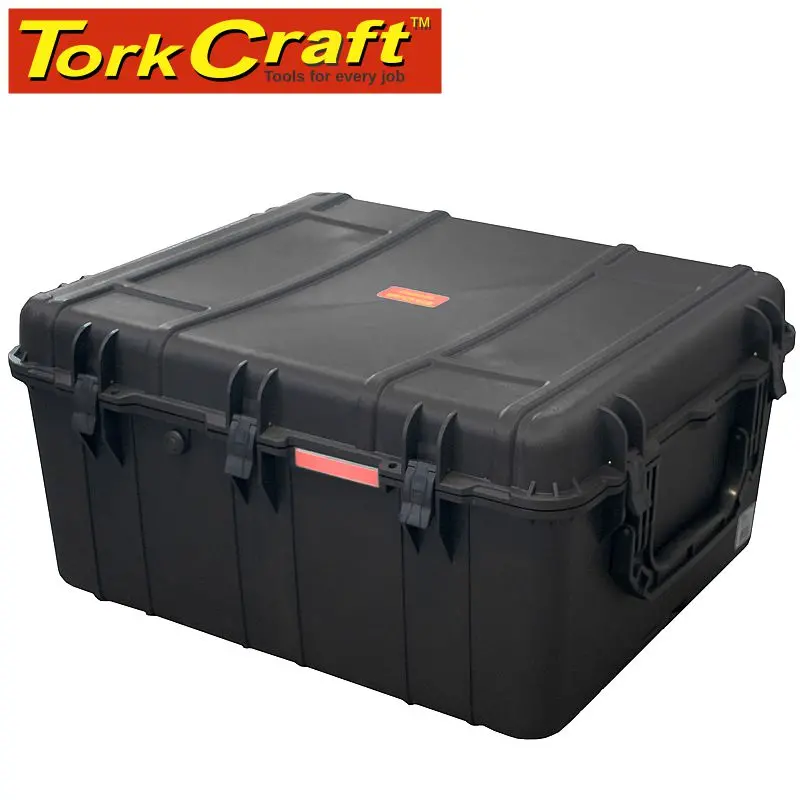 Tork Craft Heavy-Duty Wheeled Plastic Case – 847 X 722 X 432 Mm, Black, With Foam Cushioning 1