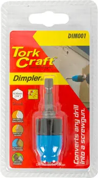 Tork Craft Ph2 Auto-Clutch Dimpler For Drywall Screws – Universal Drill Compatible 1