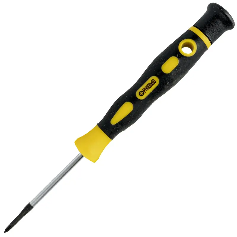 Tork Craft Precision Ph000 Phillips Screwdriver – 50Mm Tip For Micro-Electronics 1