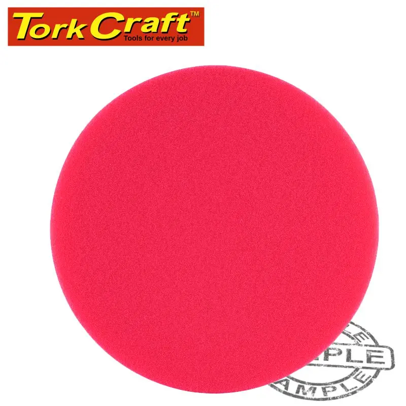 Tork Craft Red Ultra-Finishing Foam Pad – 150Mm Hook-And-Loop (6-Inch) 1