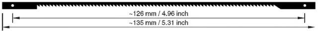 Tork Craft Scroll Saw Blades – 10 Tpi Pin-End, 6-Blade Pack 1