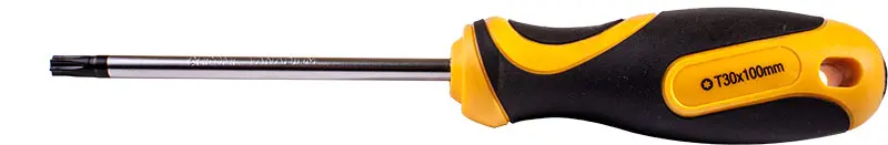 Tork Craft Tamper-Proof T30 Torx Screwdriver – 6 Mm Shaft, 100 Mm Length 1