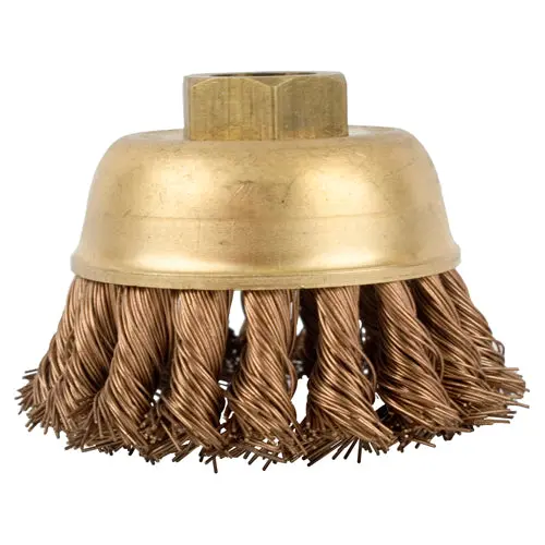 Tork Craft Twisted-Wire Cup Brush – 80Mm Diameter, Non-Sparking Bulk Pack 1