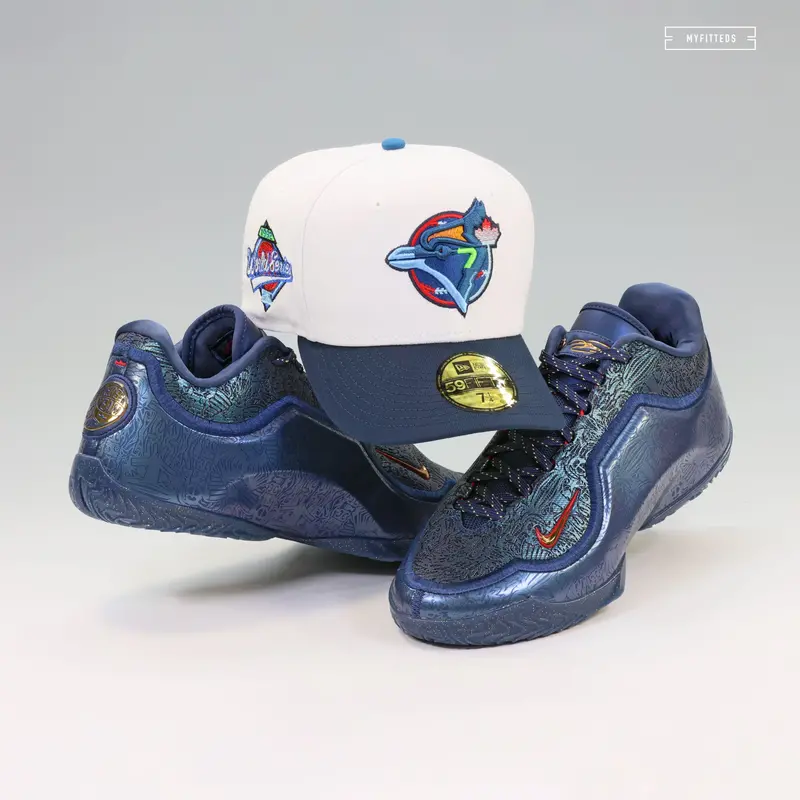 Toronto Blue Jays 1992 World Series & 2026 Fifa World Cup Poster–Style Fitted Cap – New Era 1