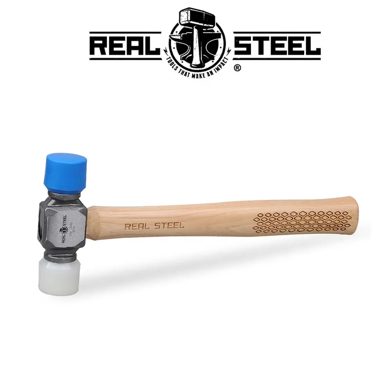 Traditional Hickory-Handled Mallet – Dual-Head Design, 350G (12Oz) 1