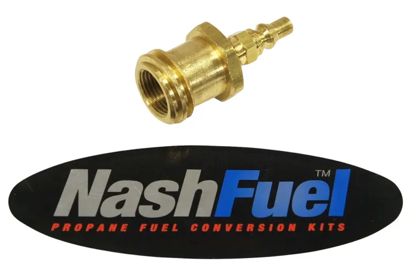 Type Ii Quick-Disconnect Propane Adapter: 1-5/16" Male Acme F. Pol To Qd Assembly 1