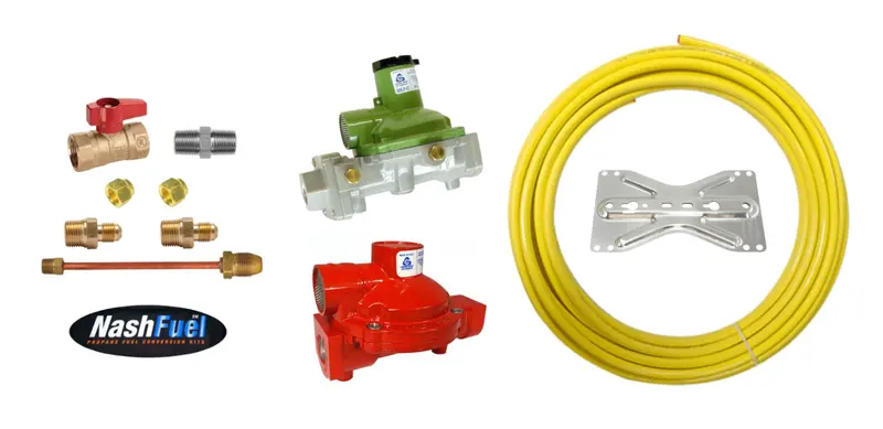 Underground Propane Home Supply Kit — 50 Ft Or 100 Ft Copper Line, Up To 500K Btu/Hr 1