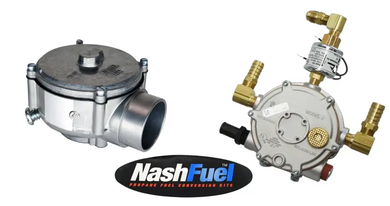 Universal 1-Barrel Propane Conversion Kit For 100Hp Forklifts (Clark, Yale, Hyster) – No Throttle Plate Required 1