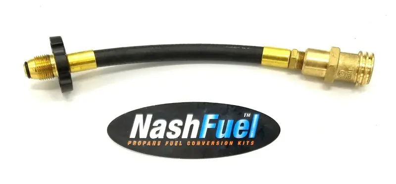 Universal Bbq-To-Forklift Propane Hose Adapter — 20Lb Tank To Automotive/Off-Road Use 1