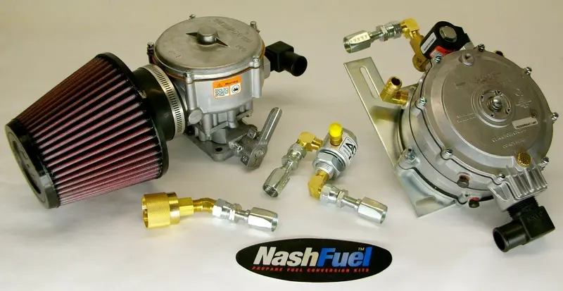 Universal Propane Conversion Kit For Gm, Ford, And Hyster Forklifts – 2-Barrel Automotive Lpg System 1