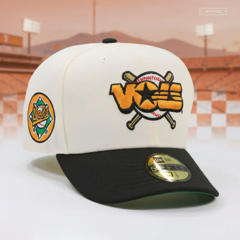 University Of Tennessee Volunteers Baseball Off-White Collegiate Cap 1