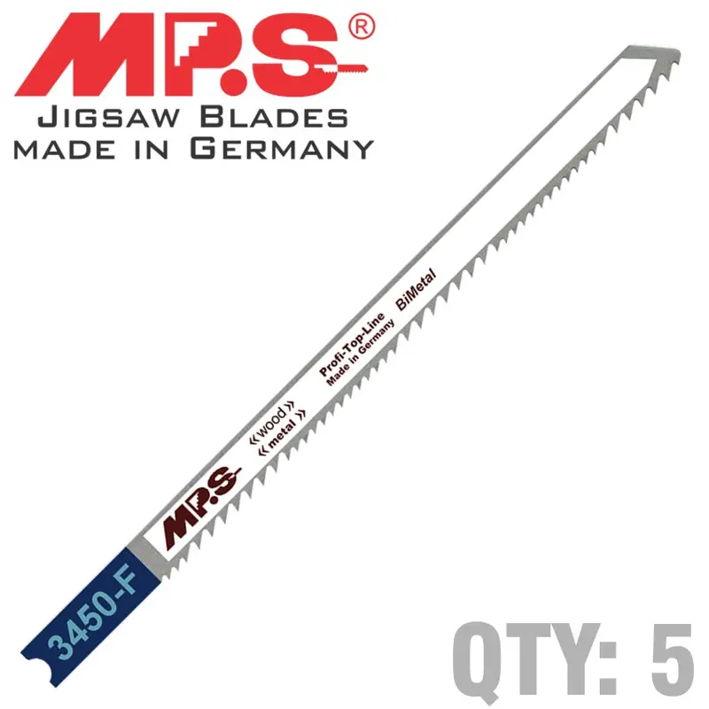Variable-Tooth Jigsaw Blade For Versatile Cutting – 10–14 Tpi, Extra-Long 1