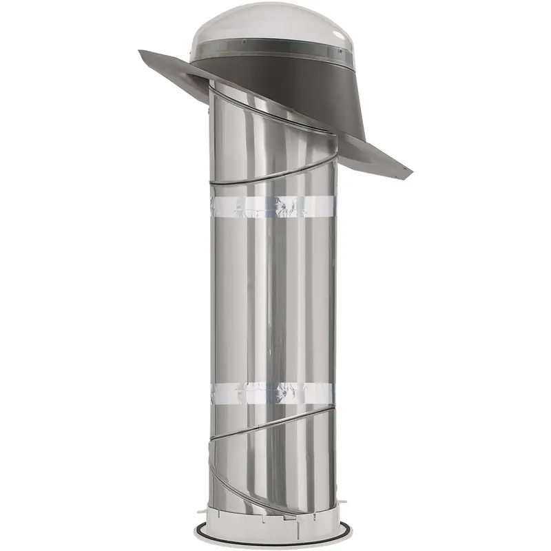 Velux Sun Tunnel Rigid Tubular Skylight – 10" × 48", Cool Gray Finish 1