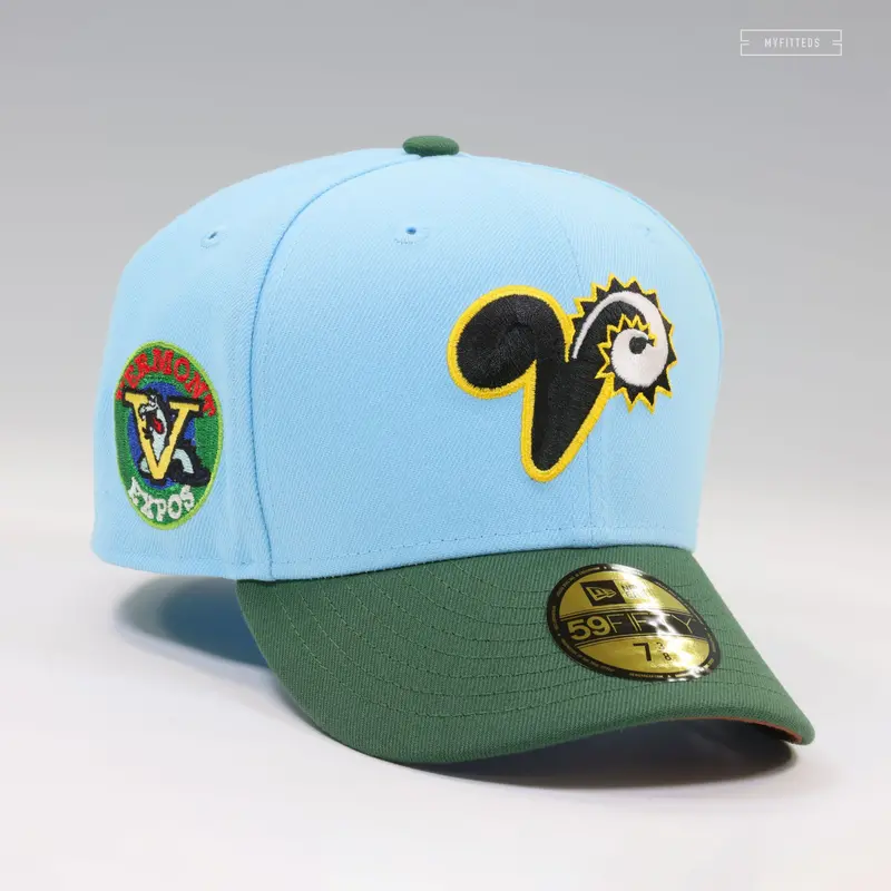 Vermont Expos Ben & Jerry’S X Nike Sb Chunky Dunk Collab-Inspired Fitted Cap 1