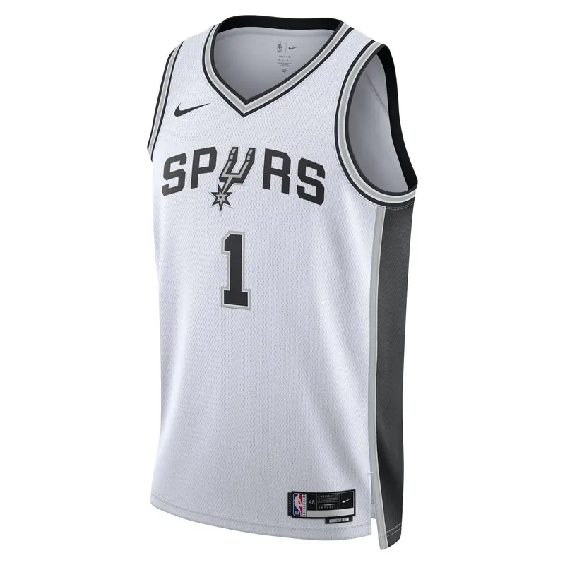 Victor Wembanyama San Antonio Spurs Association Swingman Jersey – 2022/23 Men'S Nike Dri-Fit Nba Replica 1