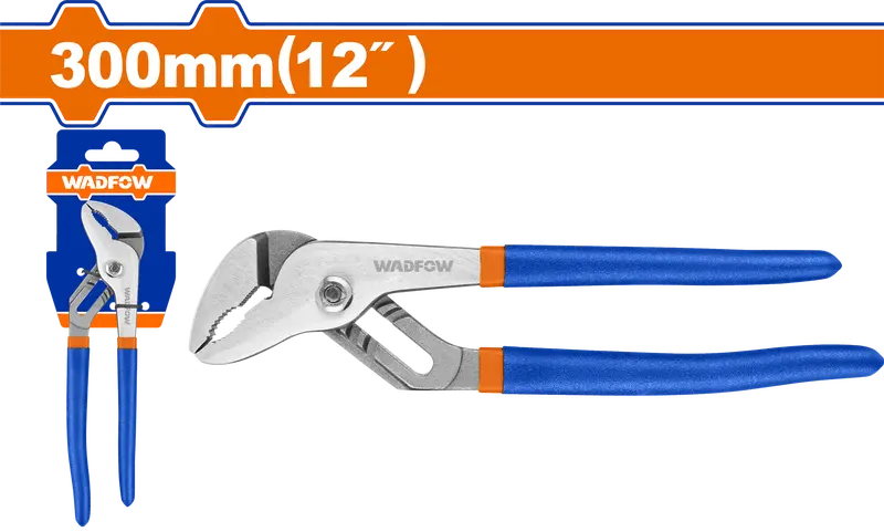 Wadfow 12-Inch Adjustable Pipe Wrench 1