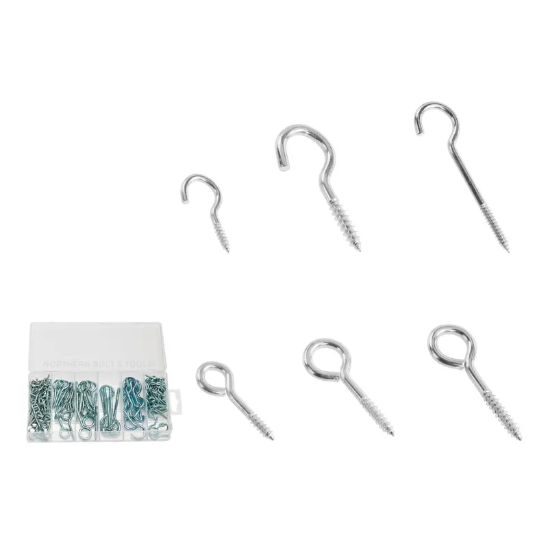 Wadfow 151-Piece Hook Assortment For Home, Garage & Workshop 1