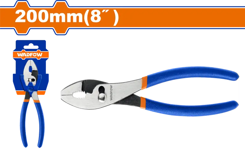 Wadfow 8-Inch Slip-Joint Pliers With Dual Jaw Positions 1