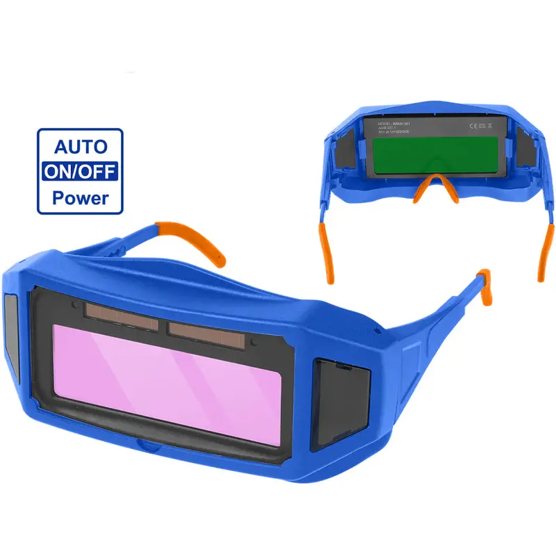 Wadfow Lightweight Auto-Darkening Welding Safety Glasses 1