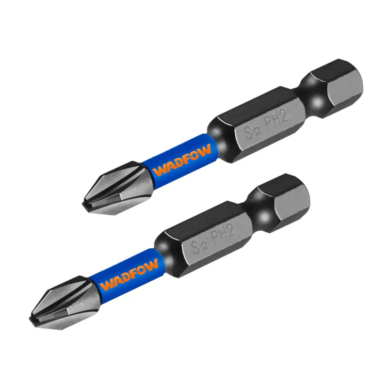 Wadfow Ph2 Impact Screwdriver Bit Kit (50Mm, 2 Pcs) 1