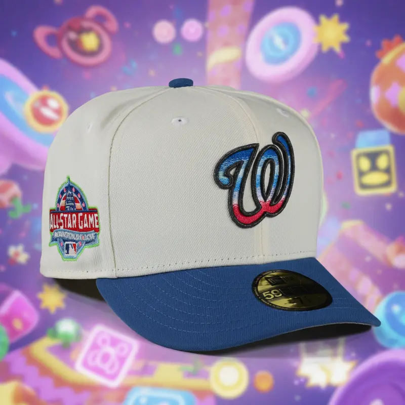 Washington Nationals 2018 All-Star Game 'Super Mario Wonder Cards' Cap 1