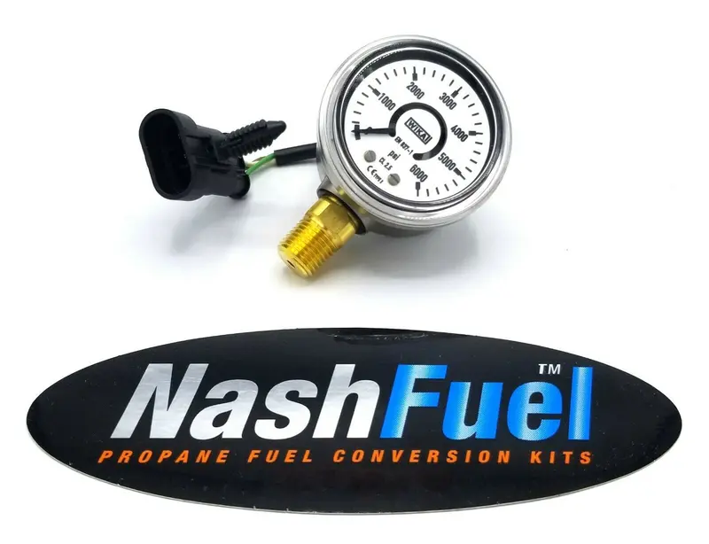 Wika Pgt21 Intelligauge — 0–6000 Psi Cng/Natural Gas Pressure Gauge With Electrical Output Signal 1