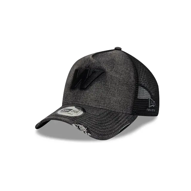 Williams Racing X Atlassian Denim 9Forty A-Frame Trucker Hat 1