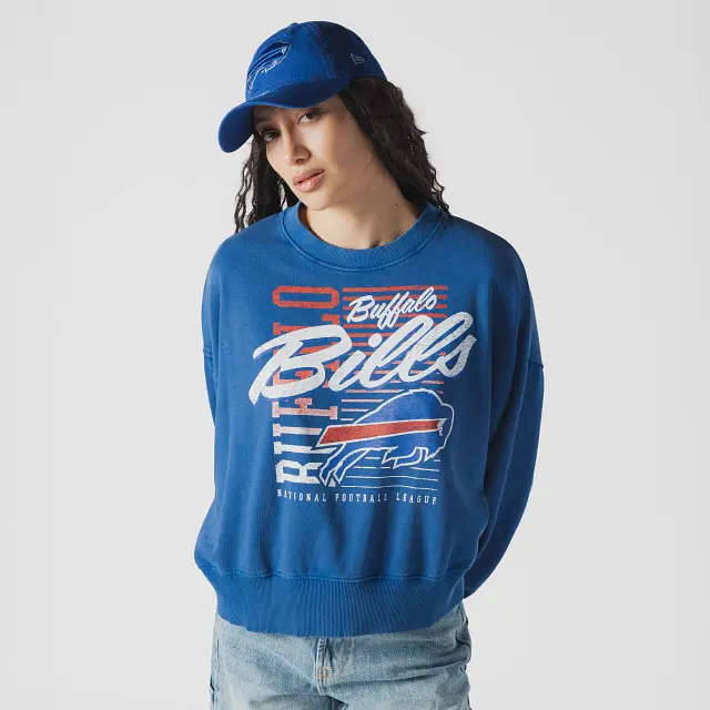 Women’S Buffalo Bills Vintage Nfl Hoodie 1