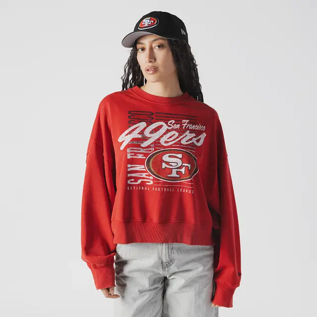 Women’S San Francisco 49Ers Heritage Nfl Hoodie 1