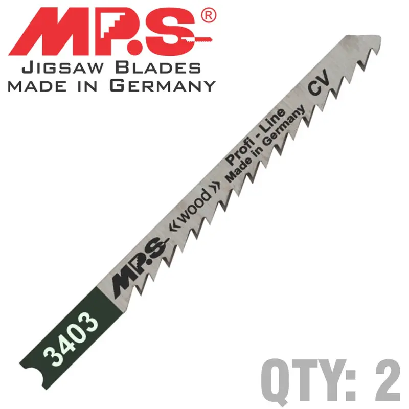 Wood-Cutting Jigsaw Blade – U-Shank, 6 Tpi, 100Mm Length, General Purpose 1