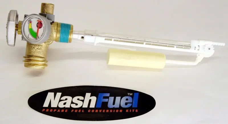 Worthington Propane Tank Service Valve With Gauge – Opd-Coupler For Bbq & Grill Use 1