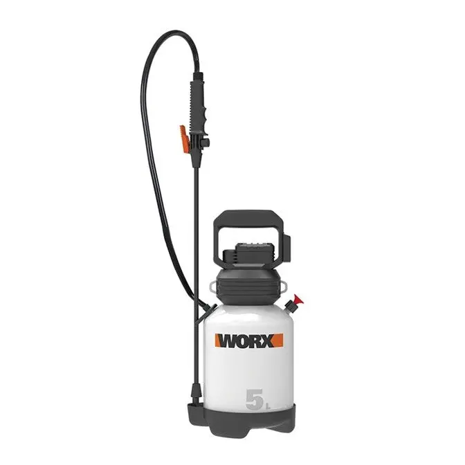 Worx 5L Cordless Garden Sprayer – 20V With Ergonomic Shoulder Strap 1