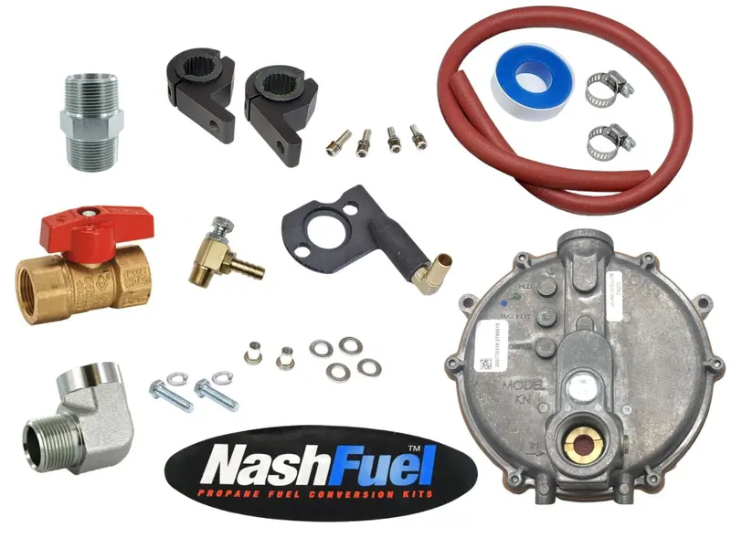 Yamaha Ef3000Iseb Propane Or Natural Gas Conversion Kit With Ball Valve And Bar Clamps 1