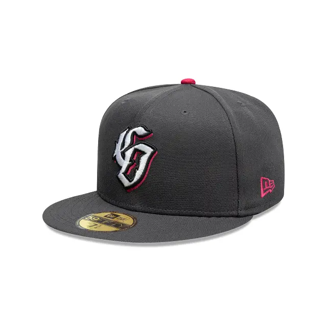 Yaquis De Obregón Alternate Cap – 59Fifty Structured Fit (Gray) 1