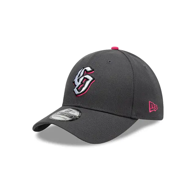 Yaquis De Obregón Alternate Game Cap – 39Thirty Stretch Fit (Gray) 1