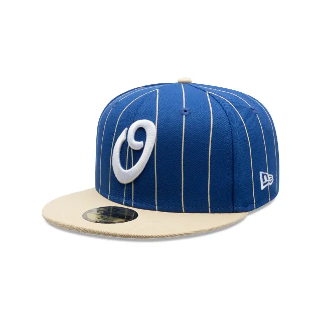 Yaquis De Obregón Pinstripe Fitted Cap – Lamp Fangear 59Fifty Authentic Style 1