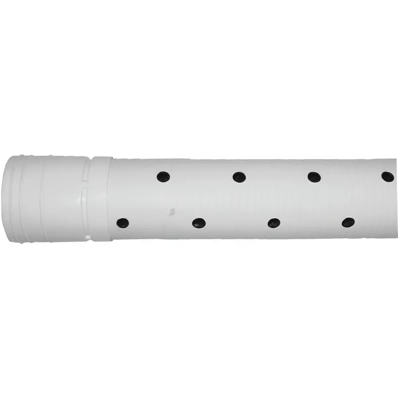 Advanced Drainage Hdpe Perforated Drain Pipe – 4-Inch Diameter, 10-Foot Length 1