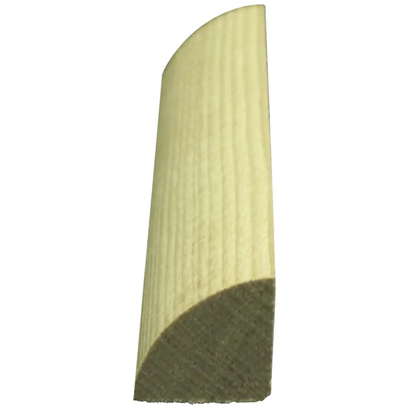Alexandria Moulding Hemlock Quarter Round Trim – 11/16-Inch × 11/16-Inch × 8-Foot Length 1