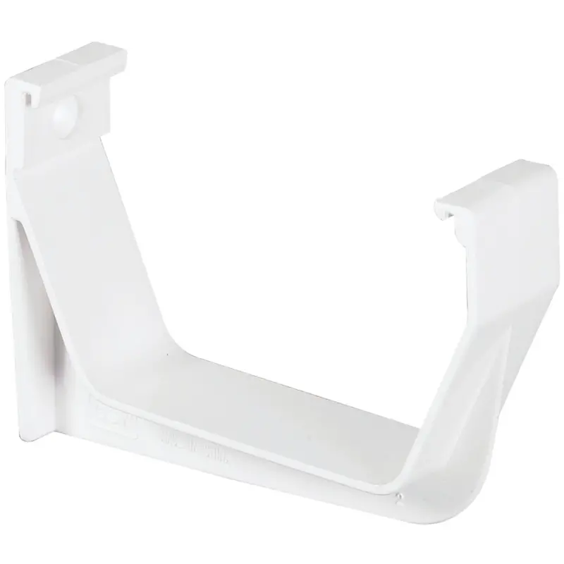 Amerimax 5-Inch Contemporary White Vinyl Gutter Hanger For Exterior Installation 1