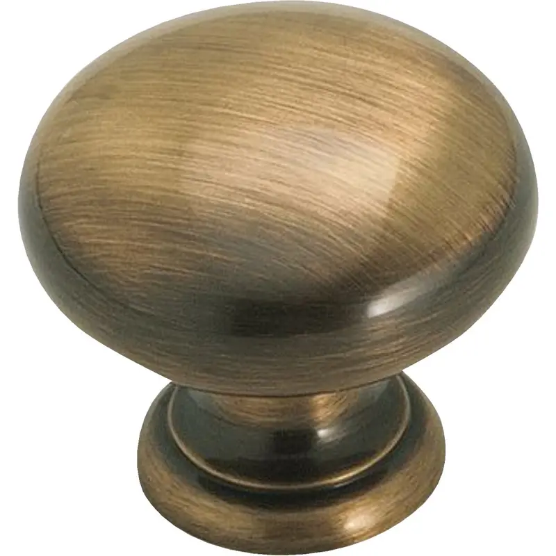 Amerock Allison Cabinet Knob In Antique English Finish – 1.25-Inch Diameter 1