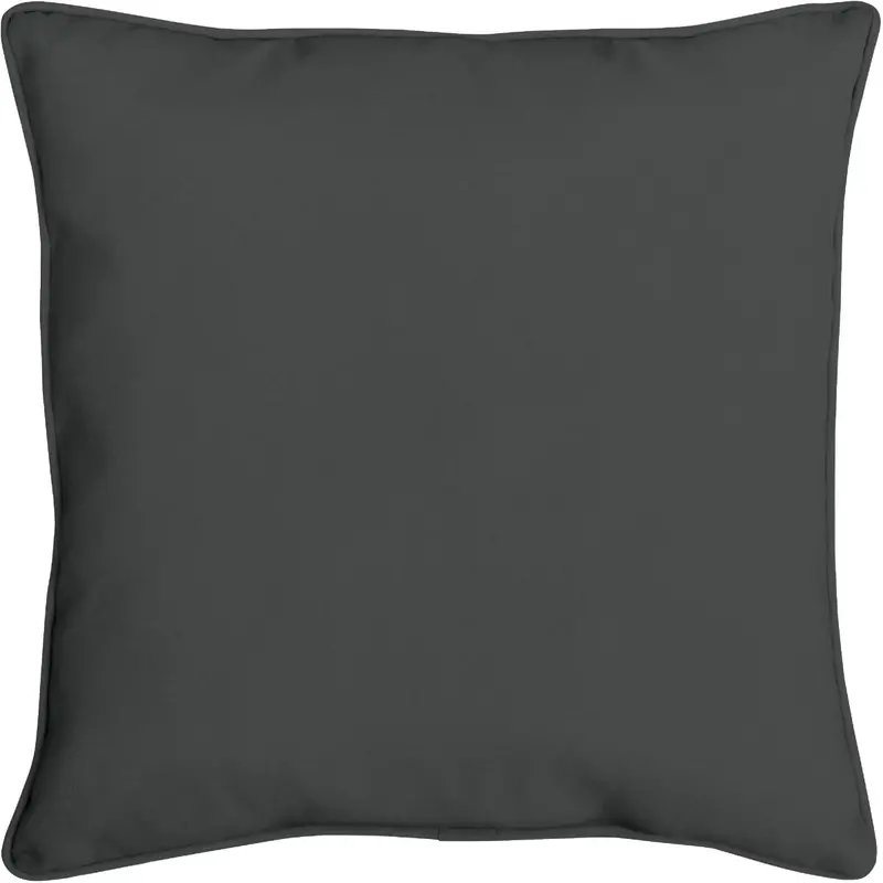 Arden Selections Acrylic Slate Gray Pillow – 18-Inch W X 5.5-Inch H X 18-Inch L 1