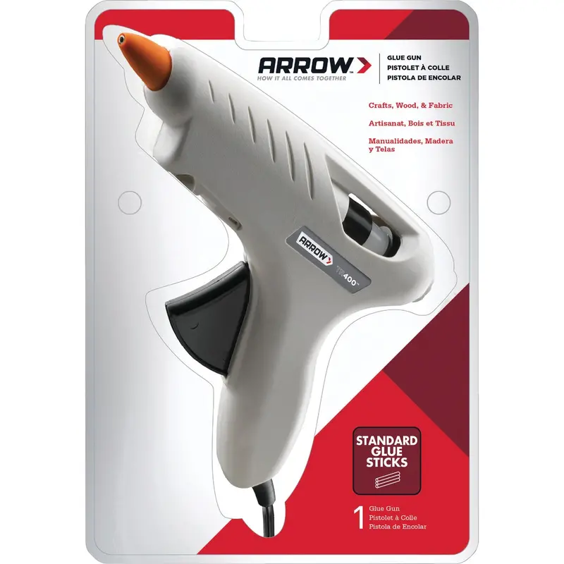 Arrow Standard Glue Gun – Single-Temperature Hot Melt Applicator For General Craft And Repair Use 1