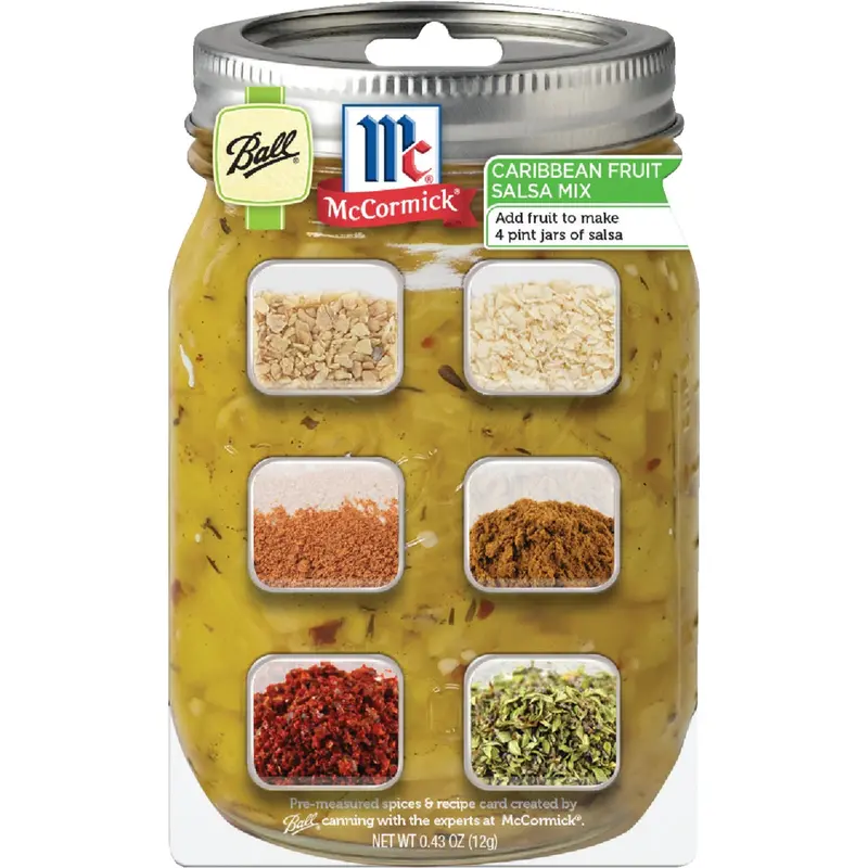 Ball & Mccormick Fruit Salsa Mix – Recipe Card Included 1