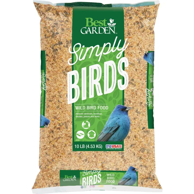 Best Garden Simply Birds Wild Bird Seed Mix – 10 Lb Bag 1