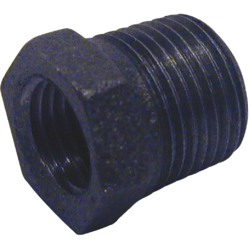 B&K Black Iron Hex Bushing – 3/4-Inch X 1/2-Inch Pipe Adapter 1